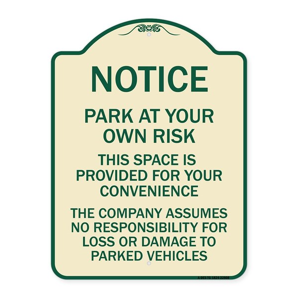Signmission This Space Is Provided for Your Convenience the Company Assumes No Responsibility for, TG-1824-22808 A-DES-TG-1824-22808 - main